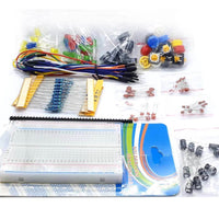Electronics Kit LED+Capacitor+Wires+Breadboard+Resistor
