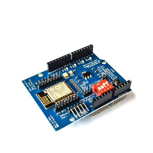 ESP8266 WiFi GPIO Shield for Arduino - circuitrocks