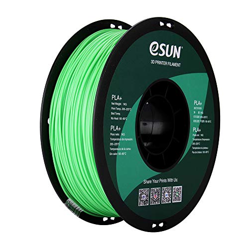 eSUN Peak Green PRO PLA+ 3D Printer Filament Dimensional Accuracy +/- 0.03 mm 1 kg Spool 1.75 mm