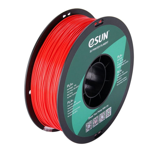 eSUN Red PRO PLA+ 3D Printer Filament Dimensional Accuracy +/- 0.03 mm 1 kg Spool 1.75 mm