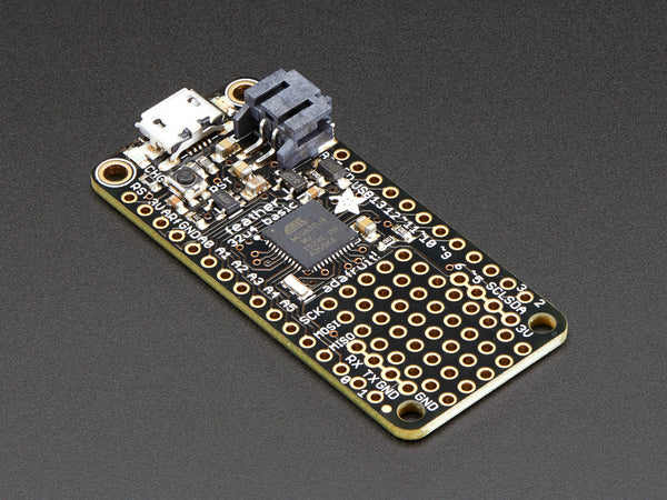 Feather 32u4 Basic Proto Adafruit - circuitrocks