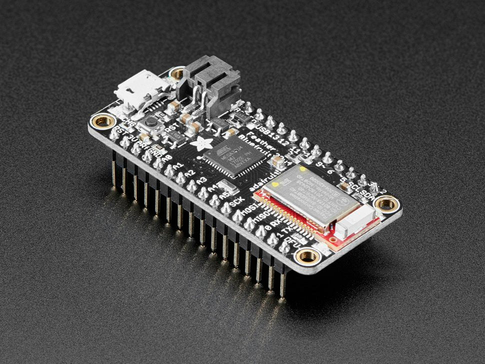 Adafruit Feather 32u4 Bluefruit LE with Headers, Assembled