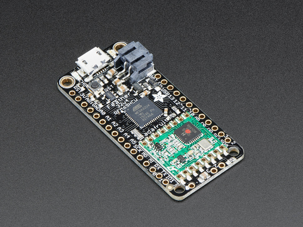 Feather 32u4 with RFM69HCW Packet Radio 433MHz