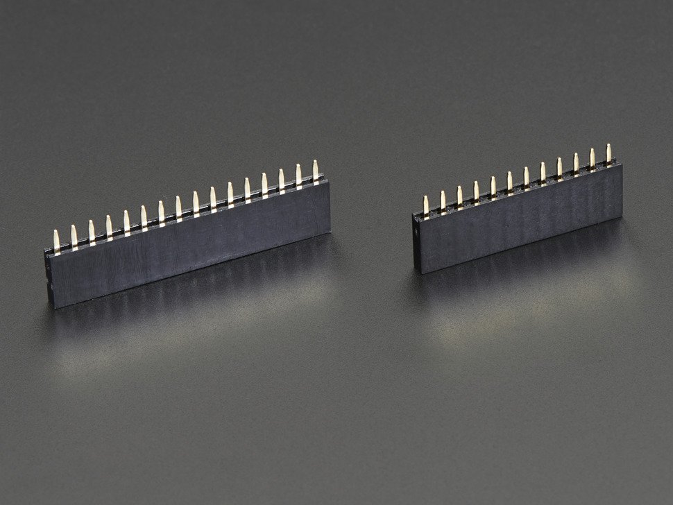 Feather Header Kit 12-pin and 16-pin Female Header Set - circuitrocks