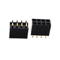 Female Header 2x4 2.54mm 5PCS - circuitrocks