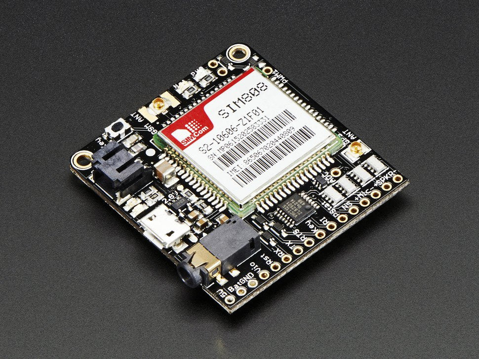 FONA Adafruit 808 Mini Cellular GSM GPS Breakout