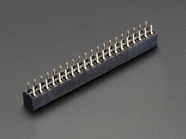 Adafruit GPIO Header 2x20 Short Female for Pi HAT - 2243