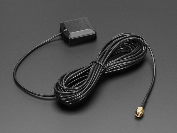 GPS Antenna External Active Antenna 3-5V 28dB 5 Meter SMA - circuitrocks
