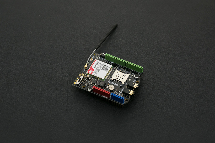 GSM GPS GPRS SIM808 Shield DFRobot - DFRobot TEL0097 image 1
