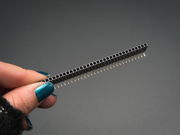 Header 0.1" 36-pin Strip Right-Angle Female/Socket 5 pack - circuitrocks