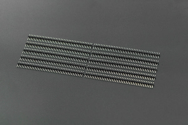 Headers 0.1″ 2.54 mm Arduino Male Pin Straight Black 5PCS - circuitrocks