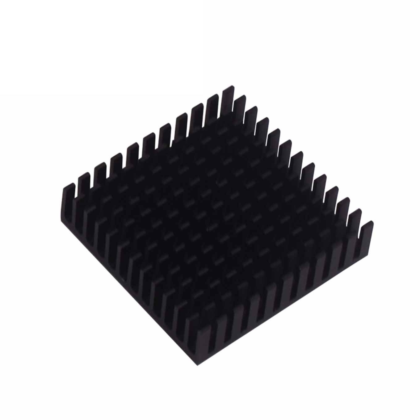 Heatsink for Stepper Motor Aluminum MK7 / MK8 40x40x11mm Black - circuitrocks