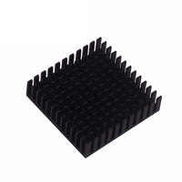 Heatsink for Stepper Motor Aluminum MK7 / MK8 40x40x11mm Black - circuitrocks