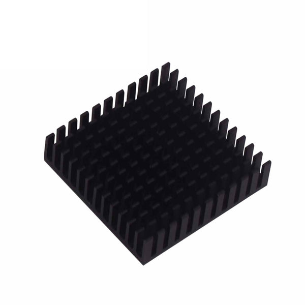 Heatsink for Stepper Motor Aluminum MK7 / MK8 40x40x11mm Black - circuitrocks