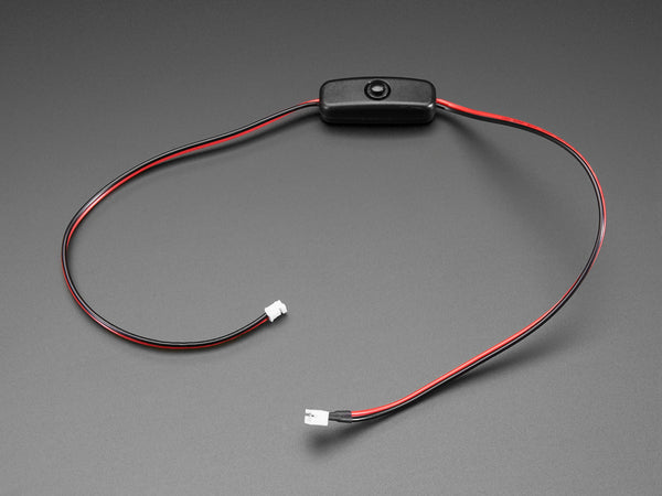 JST 2-pin Extension Cable with On/Off Switch - JST PH2 - circuitrocks