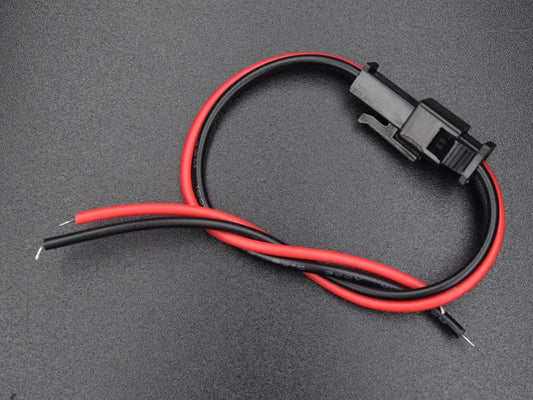 JST 2-pin SM Plug + Receptacle Cable Set