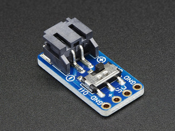 Adafruit JST-PH Switched 2-Pin SMT Right-Angle - 1863