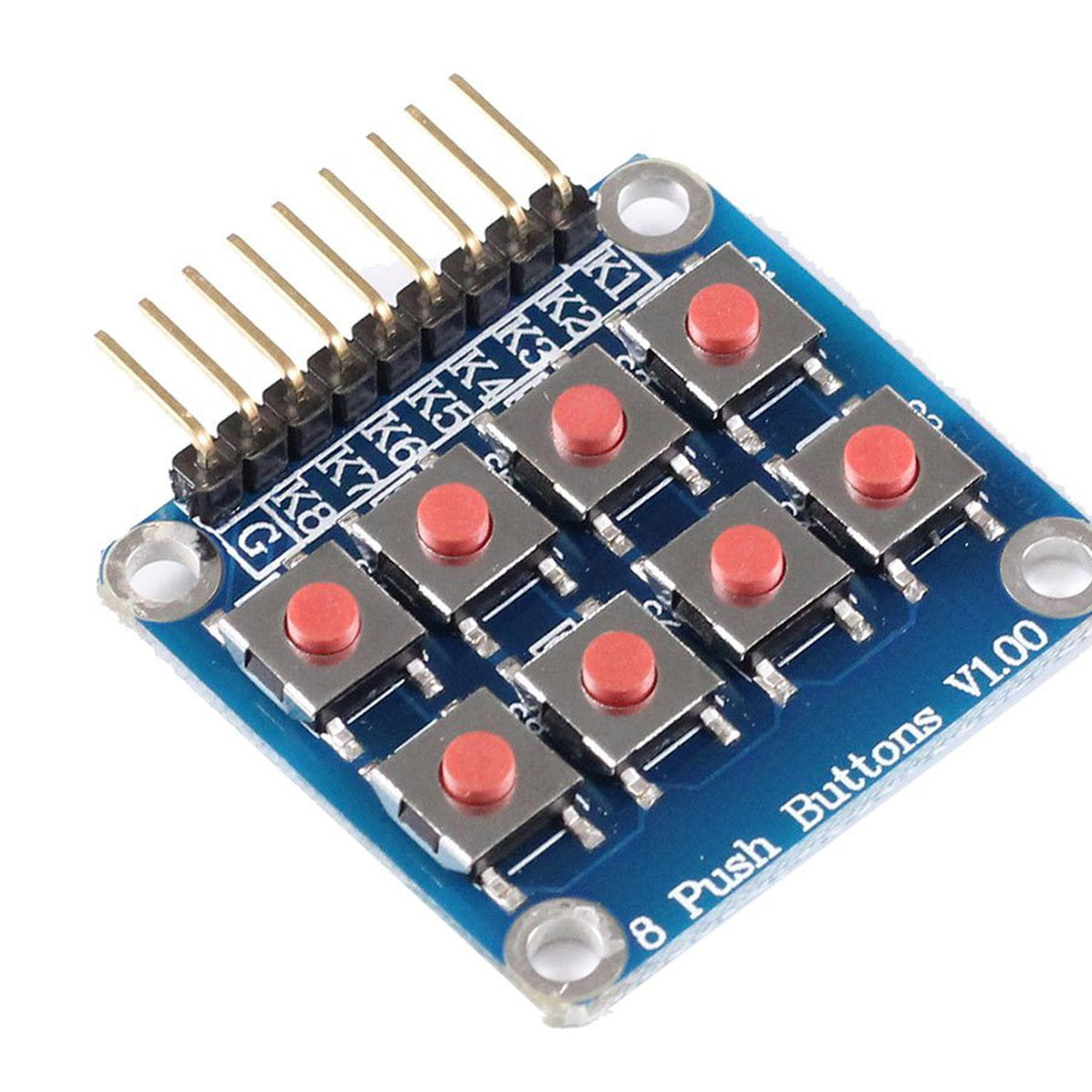 4 Buttons Module Keypad 2x4 8-Button Module – circuitrocks