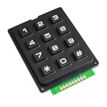 Keypad 4x3 Matrix Module Plastic Keys for Arduino