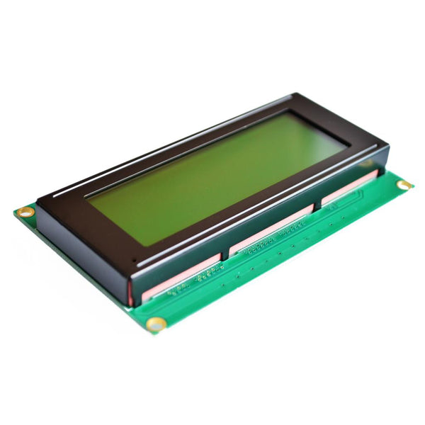 LCD 20x4 Character Module Yellow Backlight - circuitrocks