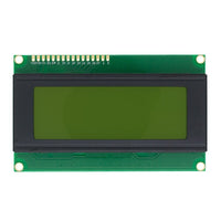 LCD Display Module I2C 20x4 Yellow Arduino - circuitrocks