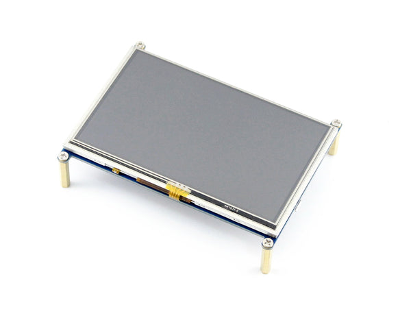 5inch Resistive Touch Screen LCD, 800×480, HDMI, Low Power Consumption - Main Image