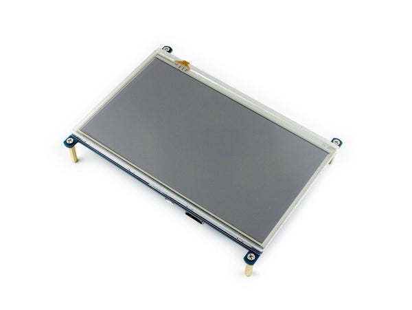 7inch Resistive Touch Screen LCD, 1024×600, HDMI, IPS, Various Devices & Systems Support - Main Image