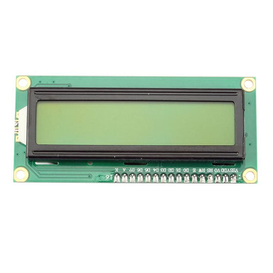 LCD I2C 1602 Display Module Yellow