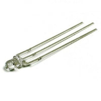 LED 3mm Dual Color Red / Blue Common Anode 5PCS - circuitrocks