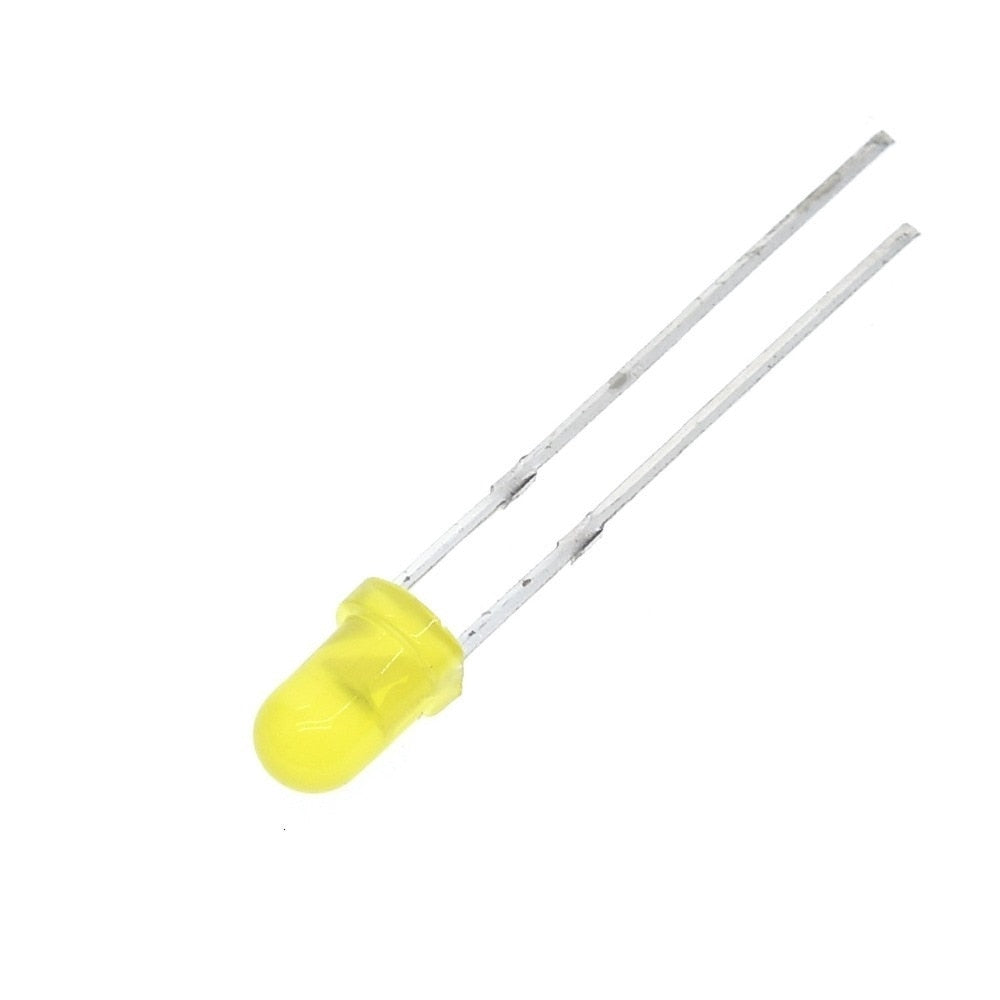 LED 3mm Yellow 5PCS