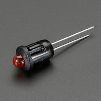 LED Holder 5mm Plastic Bevel 5PCS - circuitrocks