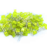 LED Rectangle Yellow 2x5x7 mm 50PCS - circuitrocks