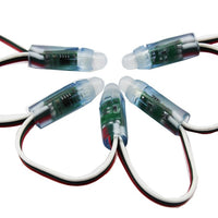 LED RGB Pixel Node Smart 50pcs DC12V 12mm WS2811 - circuitrocks