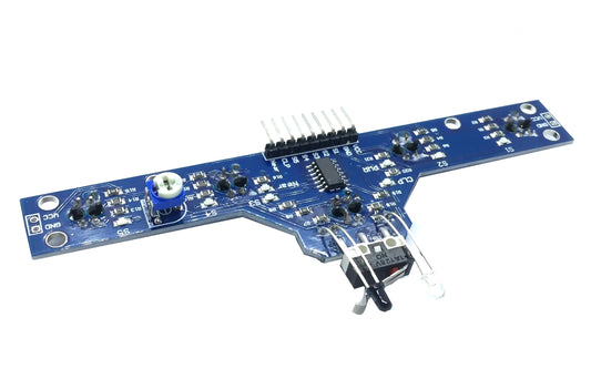 Line Tracking Sensor 5 Channel Module with Obstacle and Bump Sensor
