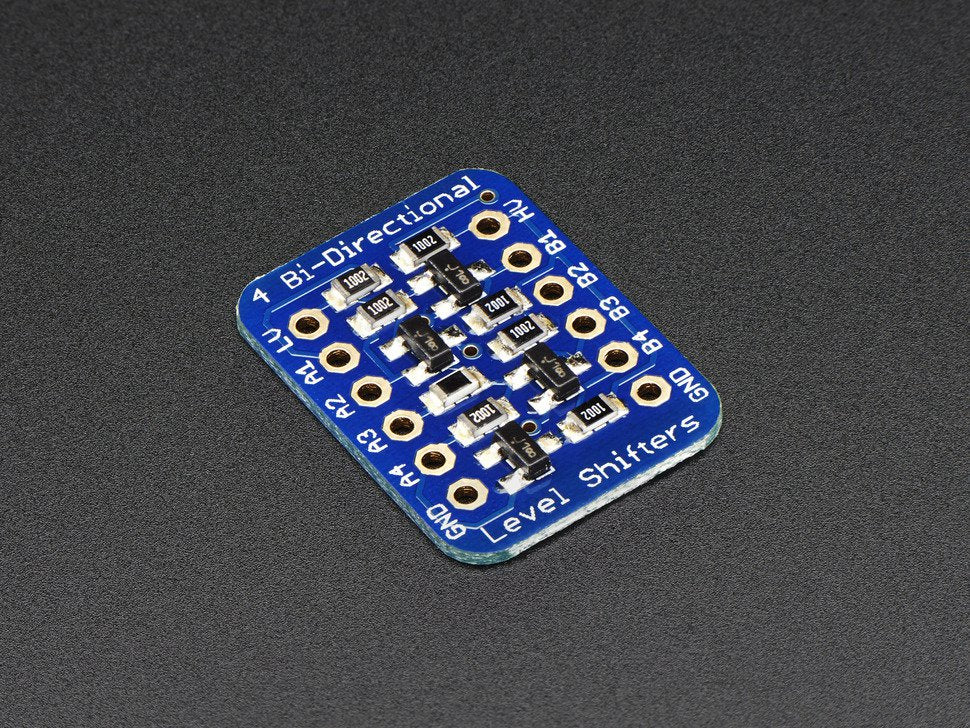 Logic Level Converter 4-channel I2C-safe Bi-directional BSS138 - circuitrocks