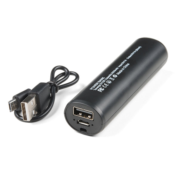 Low Current Lithium Ion Battery Pack - 2500 mAh (USB) - circuitrocks