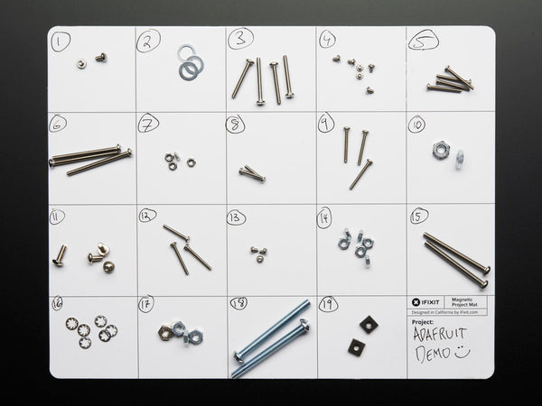 iFixit Magnetic Project Mat - 8x10 inch Workspace w/ Dry-Erase