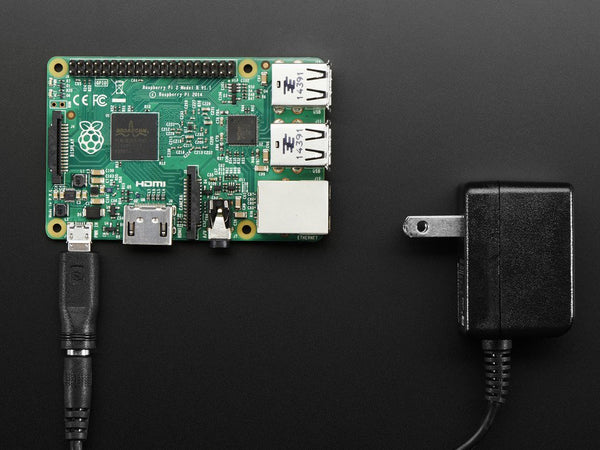 MicroUSB to 5.5/2.1mm DC Barrel Jack Adapter