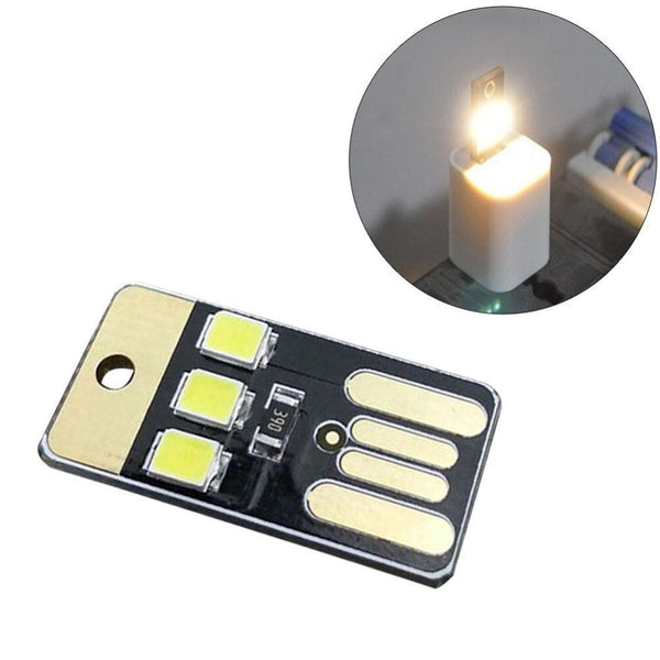 Mini LED Keychain Night Light USB - circuitrocks