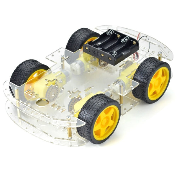 Mobile Platform Kit 4WD for Arduino Robotics - circuitrocks