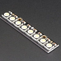 NeoPixel Stick - 8 x 5050 RGBW LEDs - Natural White - ~4500K - circuitrocks