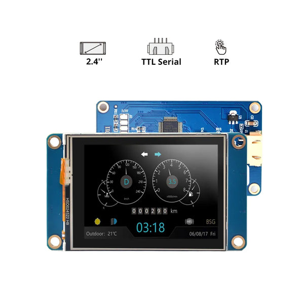 Nextion 2.4" UART TFT LCD - NX3224T024 Smart Display