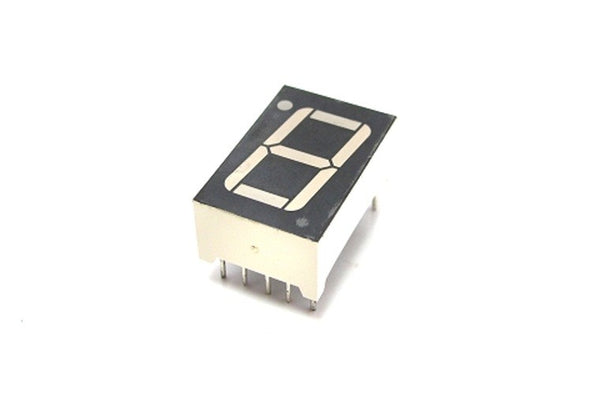 Numeric Single Digit Display 0.56" Red Common Cathode - circuitrocks