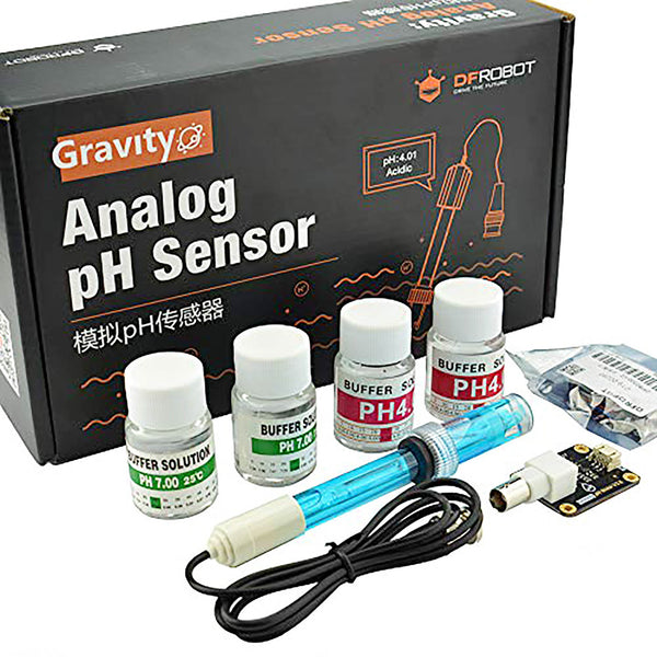 pH Sensor Meter Analog Kit V2 Gravity for Arduino - DFRobot SEN0161-V2 image 1