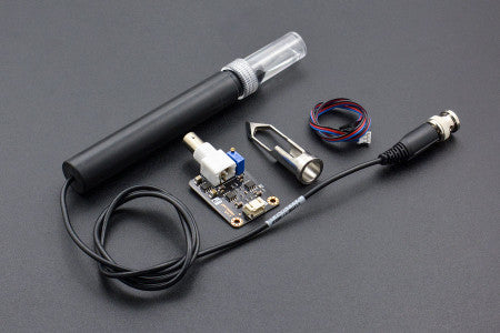 pH Sensor Meter Analog Spear Tip Kit for Soil and Food Applications Gravity