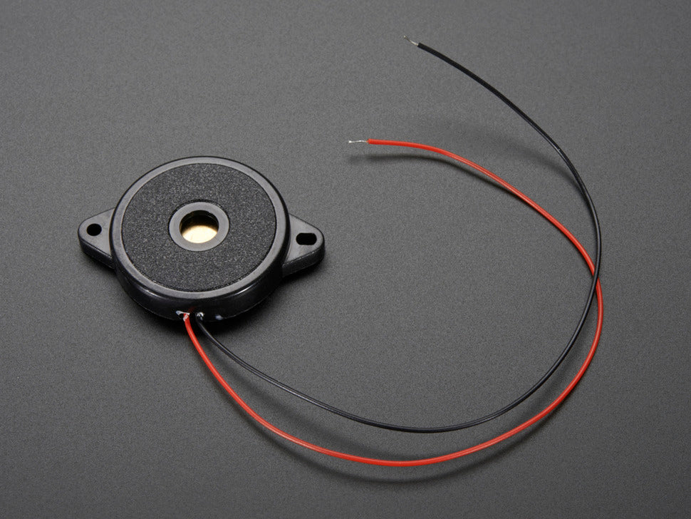Adafruit Piezo Large Enclosed Element w/ Wires - 1739