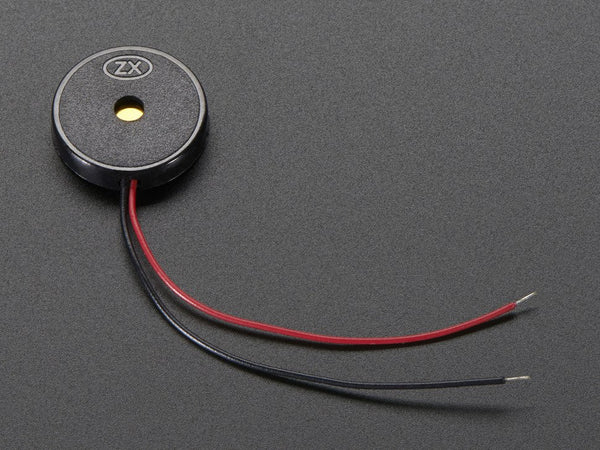 Piezo Small Enclosed with Wires - circuitrocks