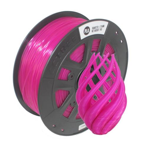 CCTREE PLA 3D Printing Filament 1.75mm TRANSPARENT PURPLE