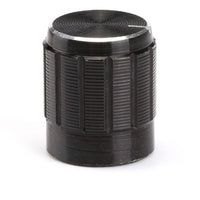 Potentiometer Knobs Cap Aluminum Black 15*16.5mm 10PCS - circuitrocks