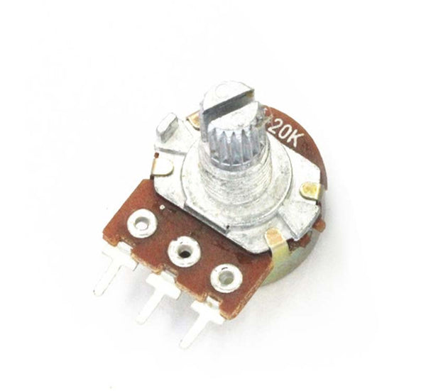 Potentiometer Panel Mount 20K - circuitrocks